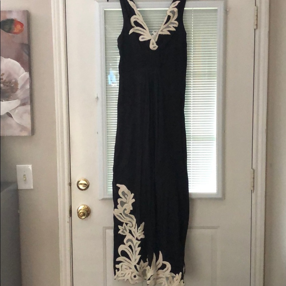 Long black dress